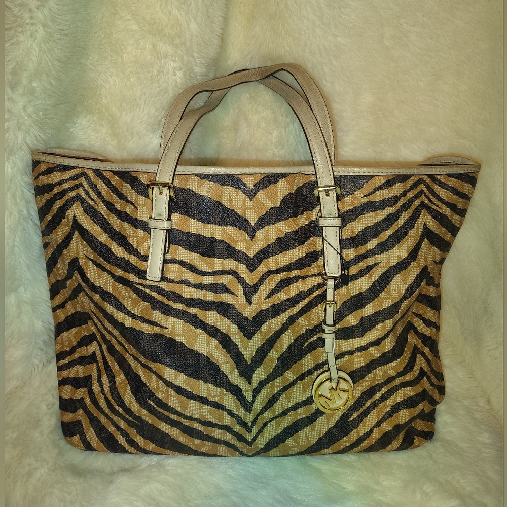 Michael Kors Tiger Stripe Tote